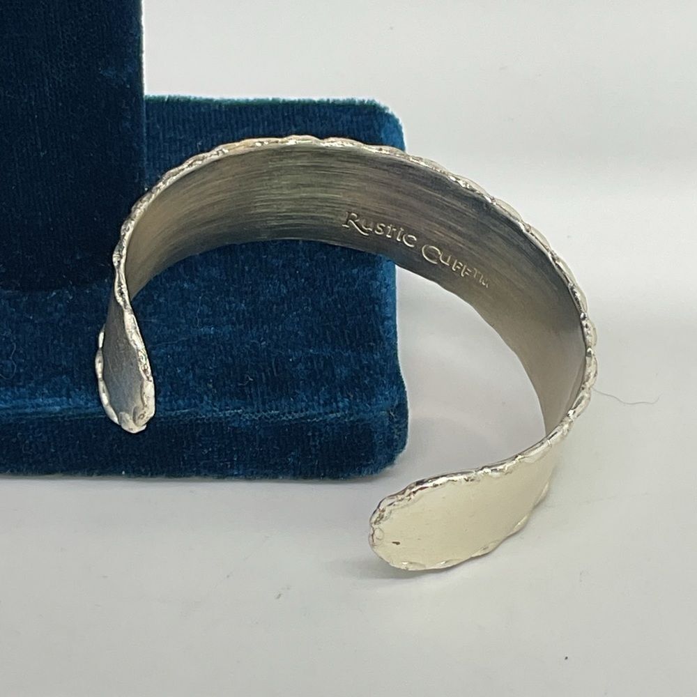 Rustic Cuff Engraved Cuff Bracelet - Picture 3 of 6